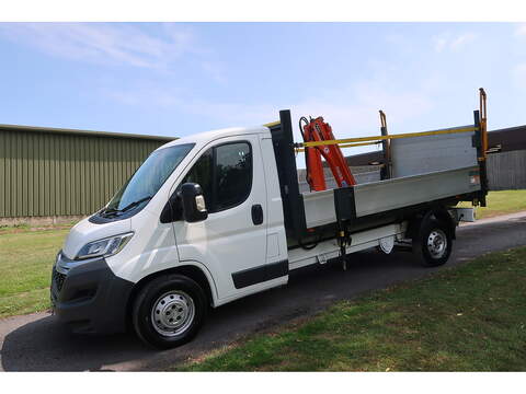 Citroen Relay 2.0 BlueHDi 35 Plus L3 Dropside With Crane & Tail Lift Euro 6 (Heavy) (160 ps) - U271