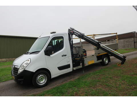 Vauxhall Movano 2.3 CDTi 3500 BiTurbo L3 Dropside With Crane RWD Euro 6 (130 ps) - U341