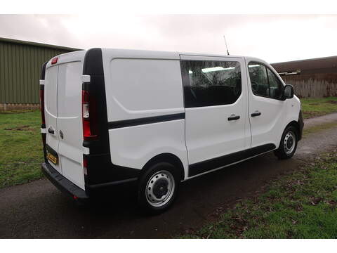 Vauxhall Vivaro 1.6 CDTi 2900 BiTurbo ecoTEC Crew Van Double Cab 5dr Diesel Manual L1 H1 Euro 6 (s/s) (6 Seat) (125 - U418