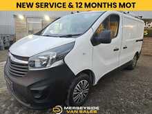 Vauxhall Vivaro 1.6 CDTi 2900 Panel Van 5dr Diesel Manual L1 H1 Euro 6 (s/s) (95 ps) 