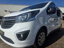 Vauxhall Vivaro 1.6 CDTi 2900 BiTurbo ecoTEC Sportive Crew Van Double Cab 5dr Diesel Manual L2 H1 Euro 6 (s/s) (6 