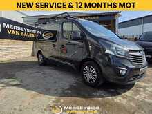 Vauxhall Vivaro 1.6 CDTi 2900 BiTurbo ecoTEC Sportive Crew Van Double Cab 5dr Diesel Manual L1 H1 Euro 6 (s/s) (6 