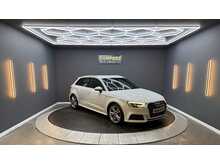 Audi A3 1.5 TFSI CoD 35 S line Sportback 5dr Petrol S Tronic Euro 6 (s/s) (150 ps) 