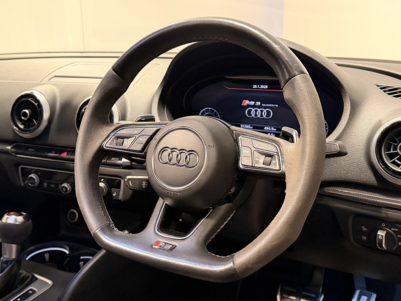 Audi RS3 2.5 TFSI Sportback 5dr Petrol S Tronic quattro Euro 6 (s/s) (400 ps) - U229
