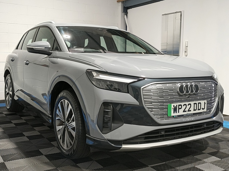 Grey 2022 Audi Q4 E-Tron SUV/Crossover Rear-wheel drive Automatic