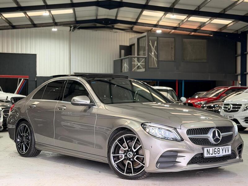 Mercedes-Benz C Class 2.0 C220d AMG Line (Premium Plus) G-Tronic+ Euro 6 (s/s) 4dr - U433