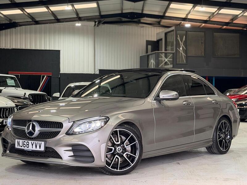 Mercedes-Benz C Class 2.0 C220d AMG Line (Premium Plus) G-Tronic+ Euro 6 (s/s) 4dr - U433