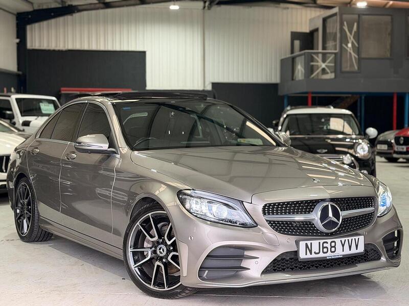 Mercedes-Benz C Class 2.0 C220d AMG Line (Premium Plus) G-Tronic+ Euro 6 (s/s) 4dr - U433