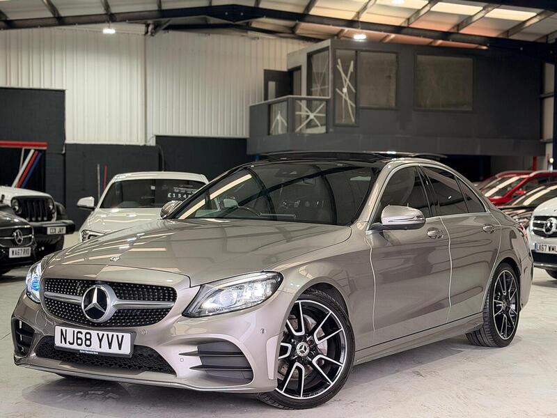 Mercedes-Benz C Class 2.0 C220d AMG Line (Premium Plus) G-Tronic+ Euro 6 (s/s) 4dr - U433