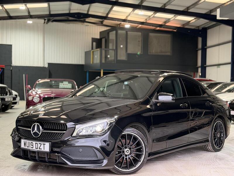 Mercedes-Benz CLA 1.6 CLA200 AMG Line Night Edition (Plus) Coupe Euro 6 (s/s) 4dr - U436