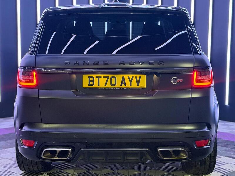 Land Rover Range Rover Sport 5.0 P575 V8 SVR Carbon Edition Auto 4WD Euro 6 (s/s) 5dr - U496
