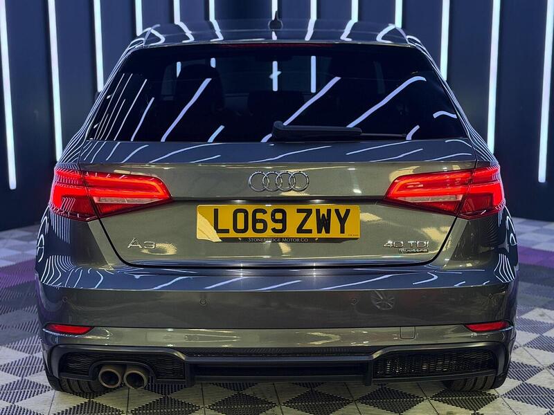 Audi A3 2.0 TDI 40 Black Edition Sportback S Tronic quattro Euro 6 (s/s) 5dr - U606