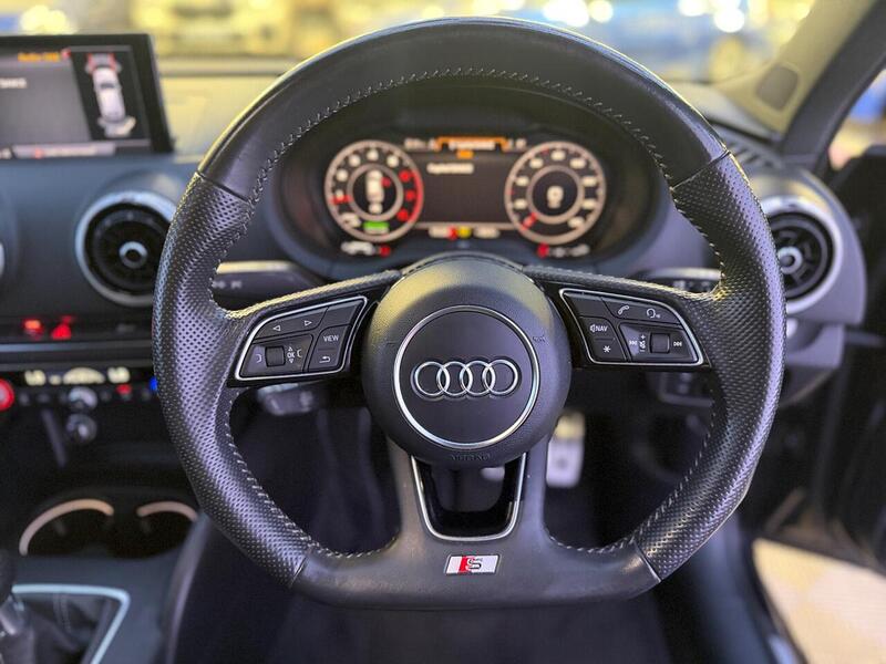 Audi A3 2.0 TFSI Black Edition Euro 6 (s/s) 3dr - U628