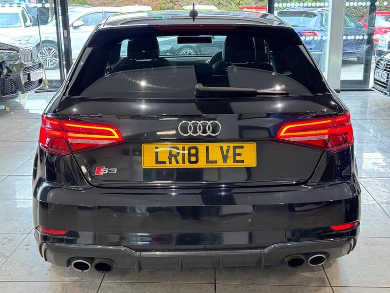 Audi S3 2.0 TFSI Black Edition Sportback 5dr Petrol S Tronic quattro Euro 6 (s/s) (310 ps) - U5987