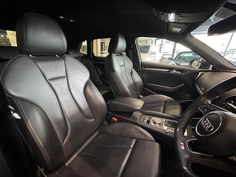 Audi S3 2.0 TFSI Black Edition Sportback 5dr Petrol S Tronic quattro Euro 6 (s/s) (310 ps) - U5987