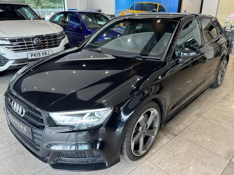 Audi S3 2.0 TFSI Black Edition Sportback 5dr Petrol S Tronic quattro Euro 6 (s/s) (310 ps) - U5987