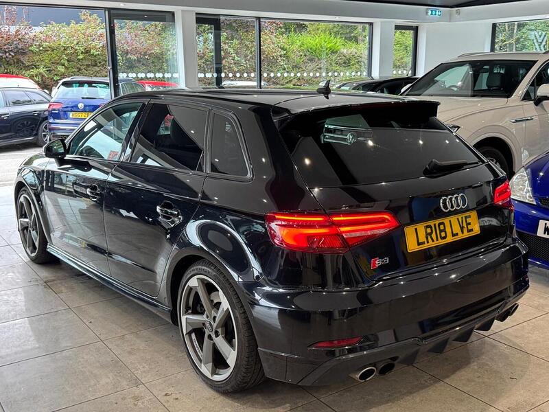Audi S3 2.0 TFSI Black Edition Sportback 5dr Petrol S Tronic quattro Euro 6 (s/s) (310 ps) - U5987