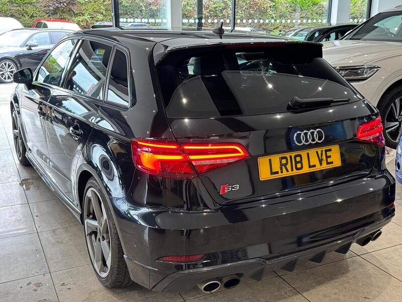 Audi S3 2.0 TFSI Black Edition Sportback 5dr Petrol S Tronic quattro Euro 6 (s/s) (310 ps) - U5987
