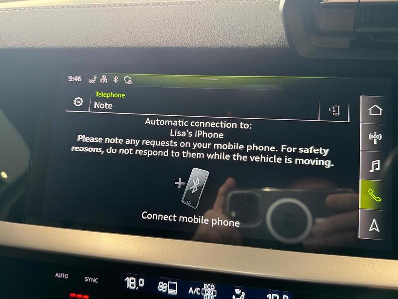 Audi A3 1.5 TFSI 35 S line Sportback 5dr Petrol S Tronic Euro 6 (s/s) (150 ps) - U6069