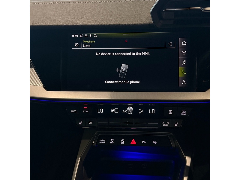 Audi A3 2.0 TDI 35 Edition 1 Sportback 5dr Diesel S Tronic Euro 6 (s/s) (150 ps) - U6098