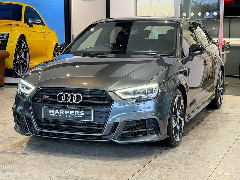 Audi S3 2.0 TFSI Black Edition Sportback 5dr Petrol S Tronic quattro Euro 6 (s/s) (300 ps) - U6306