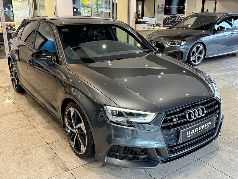 Audi S3 2.0 TFSI Black Edition Sportback 5dr Petrol S Tronic quattro Euro 6 (s/s) (300 ps) - U6306