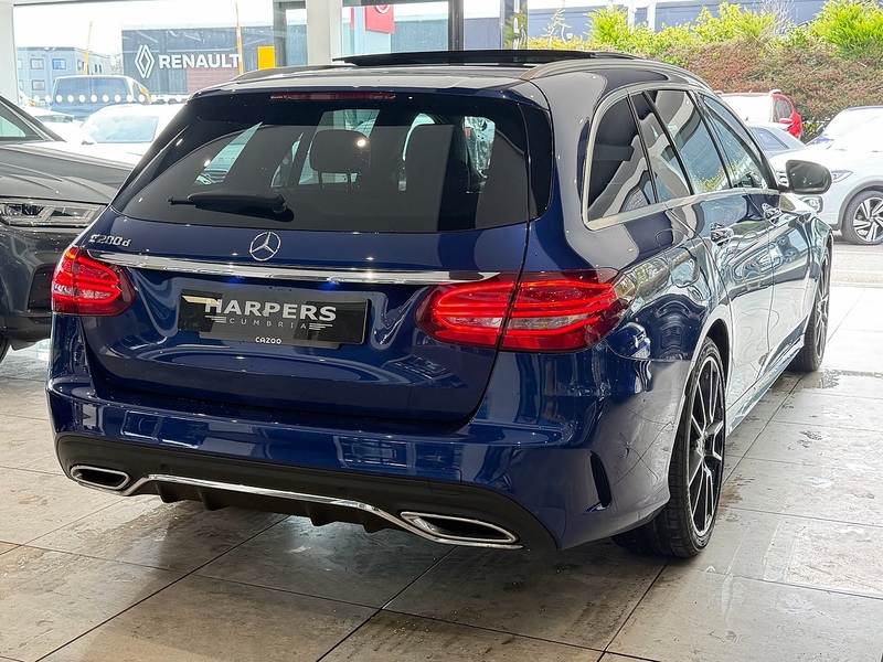 Mercedes-Benz C Class 1.6 C200d AMG Line (Premium Plus) Estate 5dr Diesel G-Tronic+ Euro 6 (s/s) (160 ps) - U6368