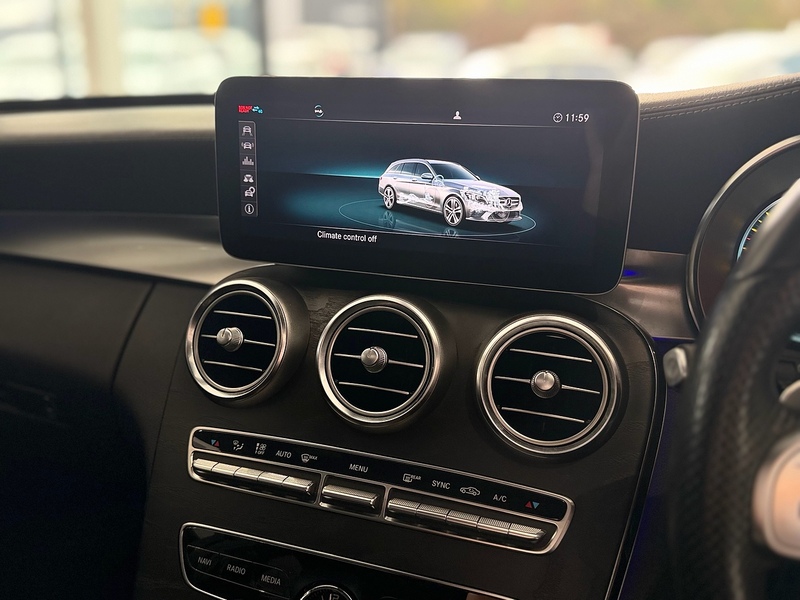 Mercedes-Benz C Class 1.6 C200d AMG Line (Premium Plus) Estate 5dr Diesel G-Tronic+ Euro 6 (s/s) (160 ps) - U6368