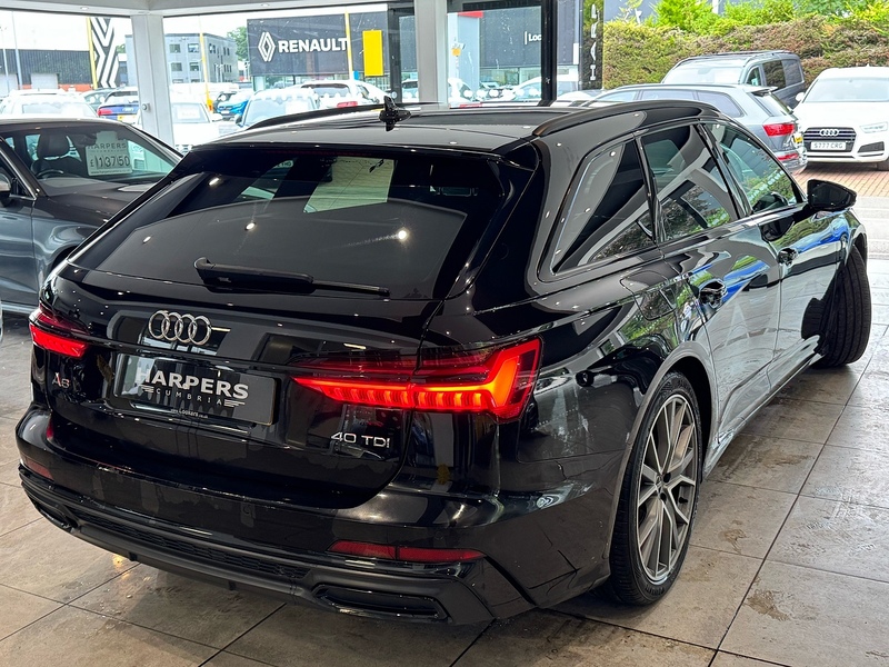 Audi A6 Avant 2.0 TDI 40 Black Edition Estate 5dr Diesel S Tronic Euro 6 (s/s) (204 ps) - U6527
