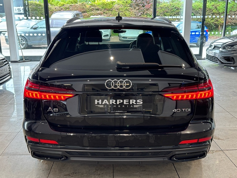 Audi A6 Avant 2.0 TDI 40 Black Edition Estate 5dr Diesel S Tronic Euro 6 (s/s) (204 ps) - U6527