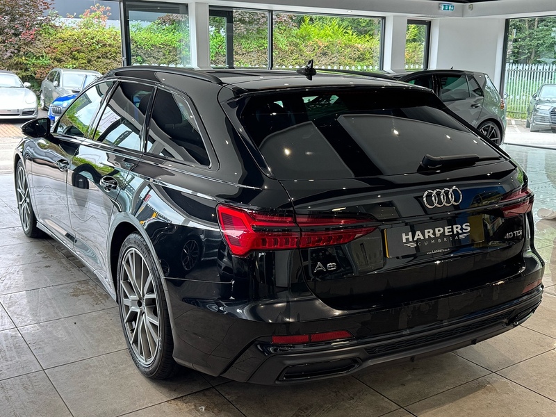 Audi A6 Avant 2.0 TDI 40 Black Edition Estate 5dr Diesel S Tronic Euro 6 (s/s) (204 ps) - U6527