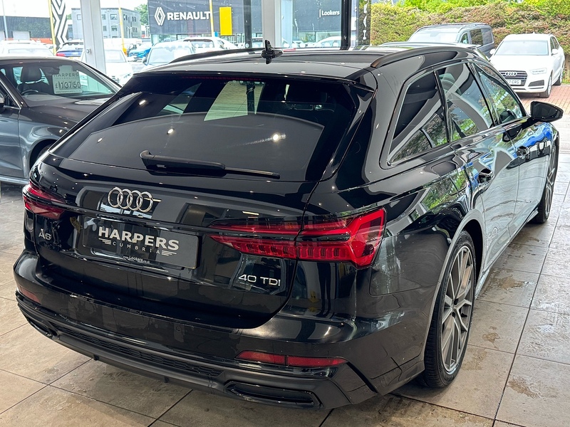 Audi A6 Avant 2.0 TDI 40 Black Edition Estate 5dr Diesel S Tronic Euro 6 (s/s) (204 ps) - U6527