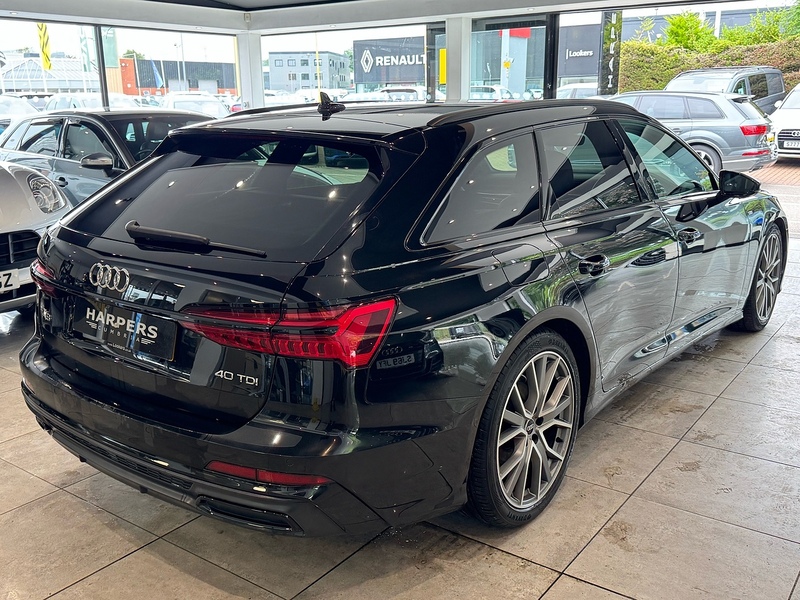 Audi A6 Avant 2.0 TDI 40 Black Edition Estate 5dr Diesel S Tronic Euro 6 (s/s) (204 ps) - U6527