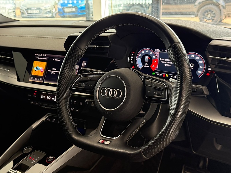 Audi S3 2.0 TFSI Black Edition Sportback 5dr Petrol S Tronic quattro Euro 6 (s/s) (310 ps) - U6566