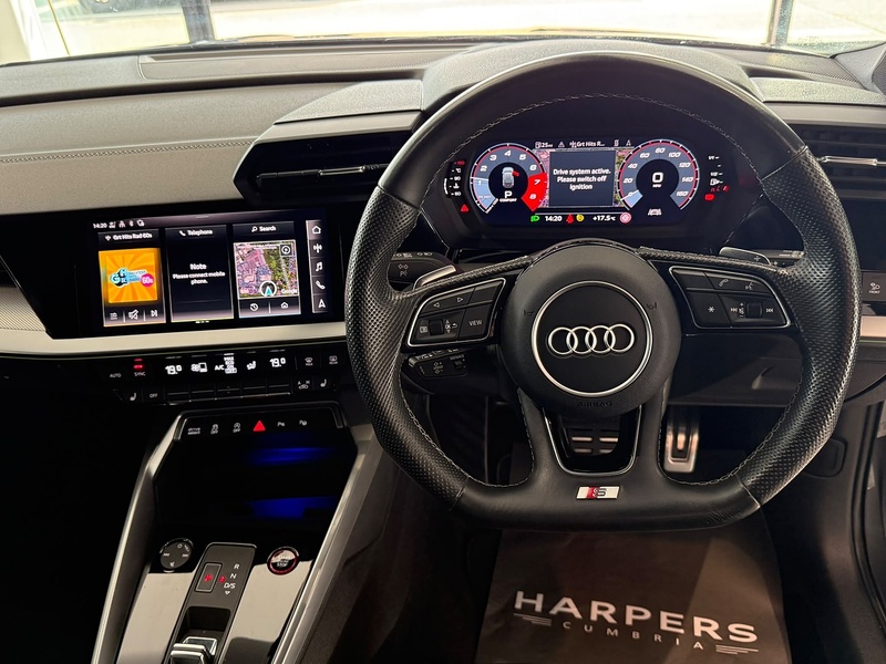 Audi S3 2.0 TFSI Black Edition Sportback 5dr Petrol S Tronic quattro Euro 6 (s/s) (310 ps) - U6566