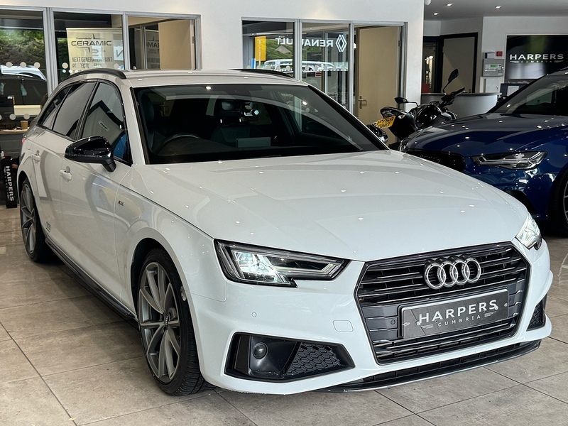 Audi A4 Avant 2.0 TFSI 40 Black Edition Estate 5dr Petrol S Tronic Euro 6 (s/s) (190 ps) - U6599