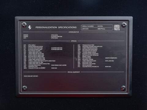 Ferrari 488 Pista Vs - U5495