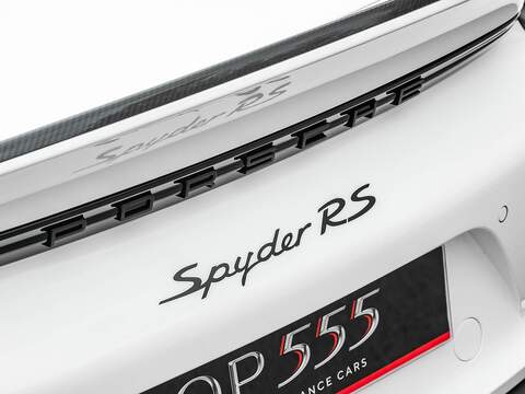 Porsche 718 Spyder Rs Pdk - U5636