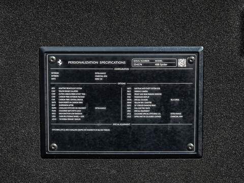 Ferrari 488 Spider - U5646