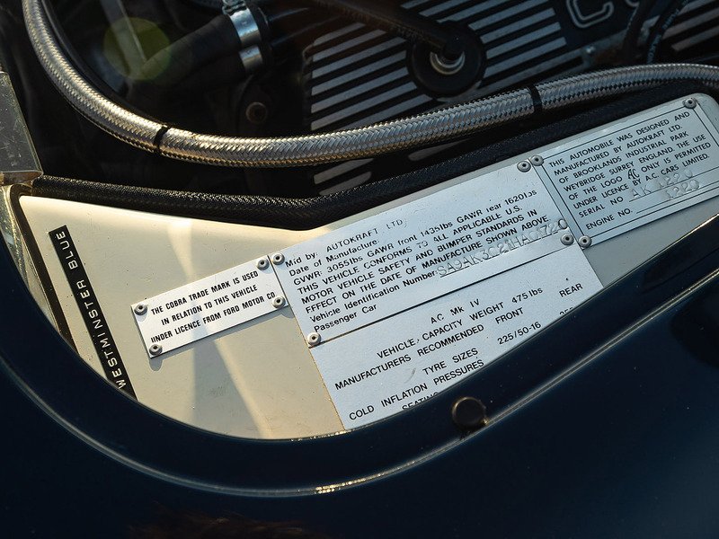 AC Cobra 302 MKIV - SVO Lightweight Engine Conversion  - U5782