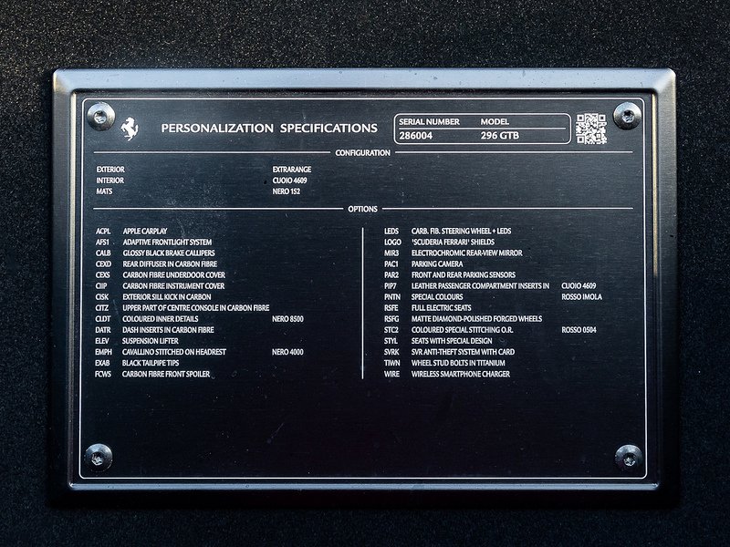 Ferrari 296 GTB  - U5804