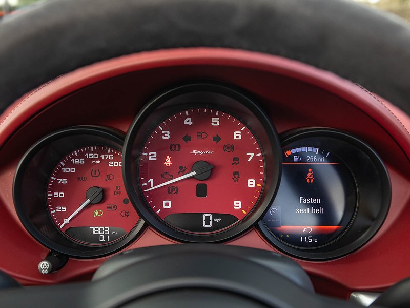 Porsche 718 Spyder 4.0 Manual  - U5858