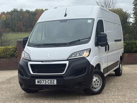 Peugeot Boxer 2.2 BlueHDi 335 Professional Premium + Panel Van 5dr Diesel Manual L3 High Roof Euro 6 (s/s) (140 - U182