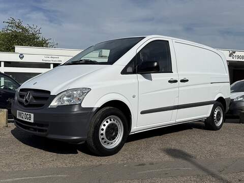 Mercedes-Benz Vito 2.0 2900 CDTi Panel Van 4dr Diesel Manual FWD L3 (195 g/km, 113 bhp)
