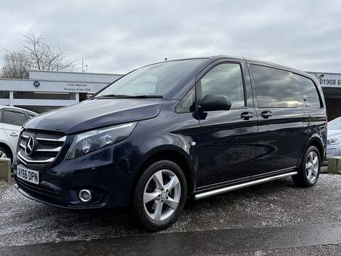 Mercedes-Benz Vito 2.0 114 CDI Premium Panel Van 5dr Diesel G-Tronic RWD L2 Euro 6 (s/s) (LWB) (136 ps)