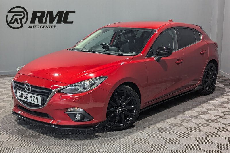 Mazda Mazda3 2.0 SKYACTIV-G Sport Black Hatchback 5dr Petrol Manual Euro 6 (s/s) (121 ps) - U260