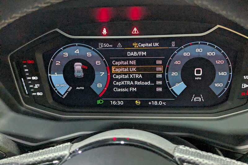 Audi A1 1.0 TFSI 30 Black Edition Sportback 5dr Petrol Manual Euro 6 (s/s) (110 ps) - U402