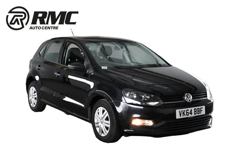 Black 2014 Volkswagen Polo Hatchback Front-wheel drive Manual