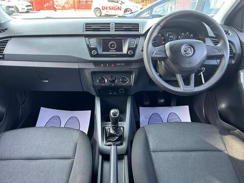 Skoda Fabia 1.0 S Hatchback 5dr Petrol Manual Euro 6 (s/s) (60 ps) - U163