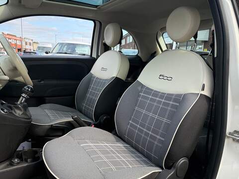 Fiat 500 1.2 Lounge Hatchback 3dr Petrol Manual Euro 6 (s/s) (69 bhp) - U239
